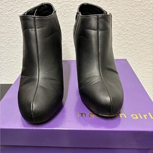 Madden Girl Black PU Upper Shoes
